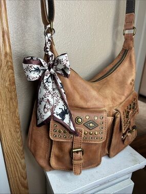EQUESTRIAN Print Bow Bag Charm